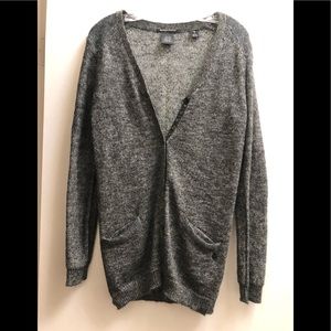 Maison Scotch dark grey cardigan